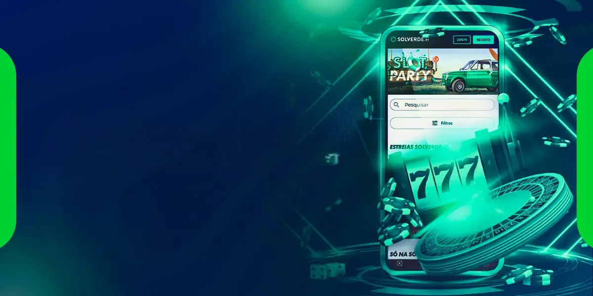 Interface do aplicativo móvel Solverde