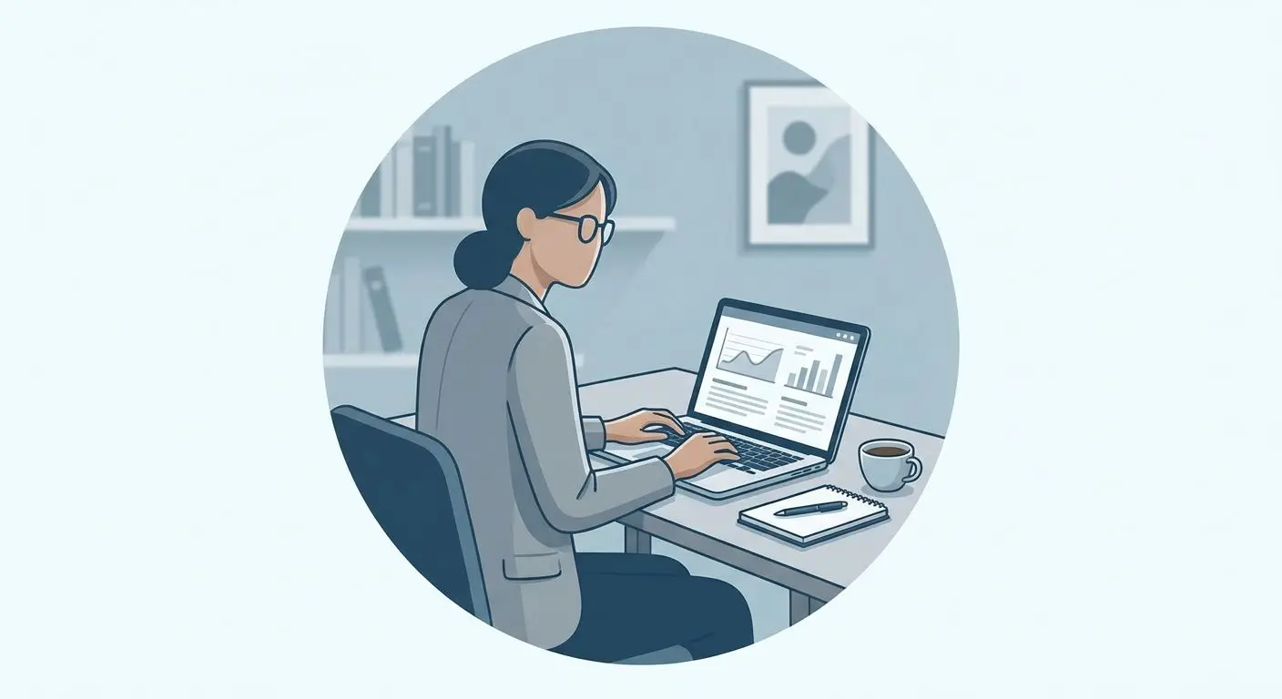 Ilustração de autor especialista em análise de promoções online