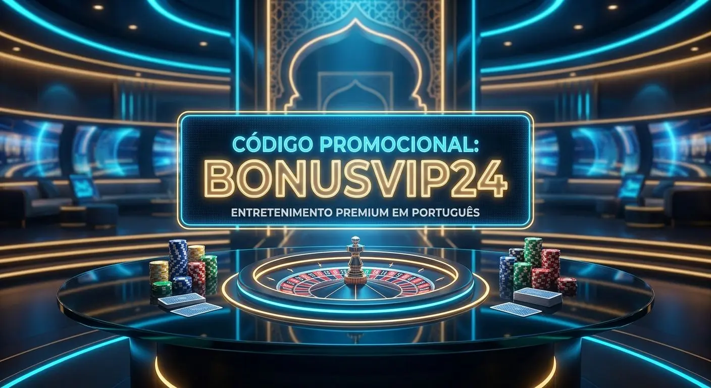 Ambiente Solverde com destaque para código promocional